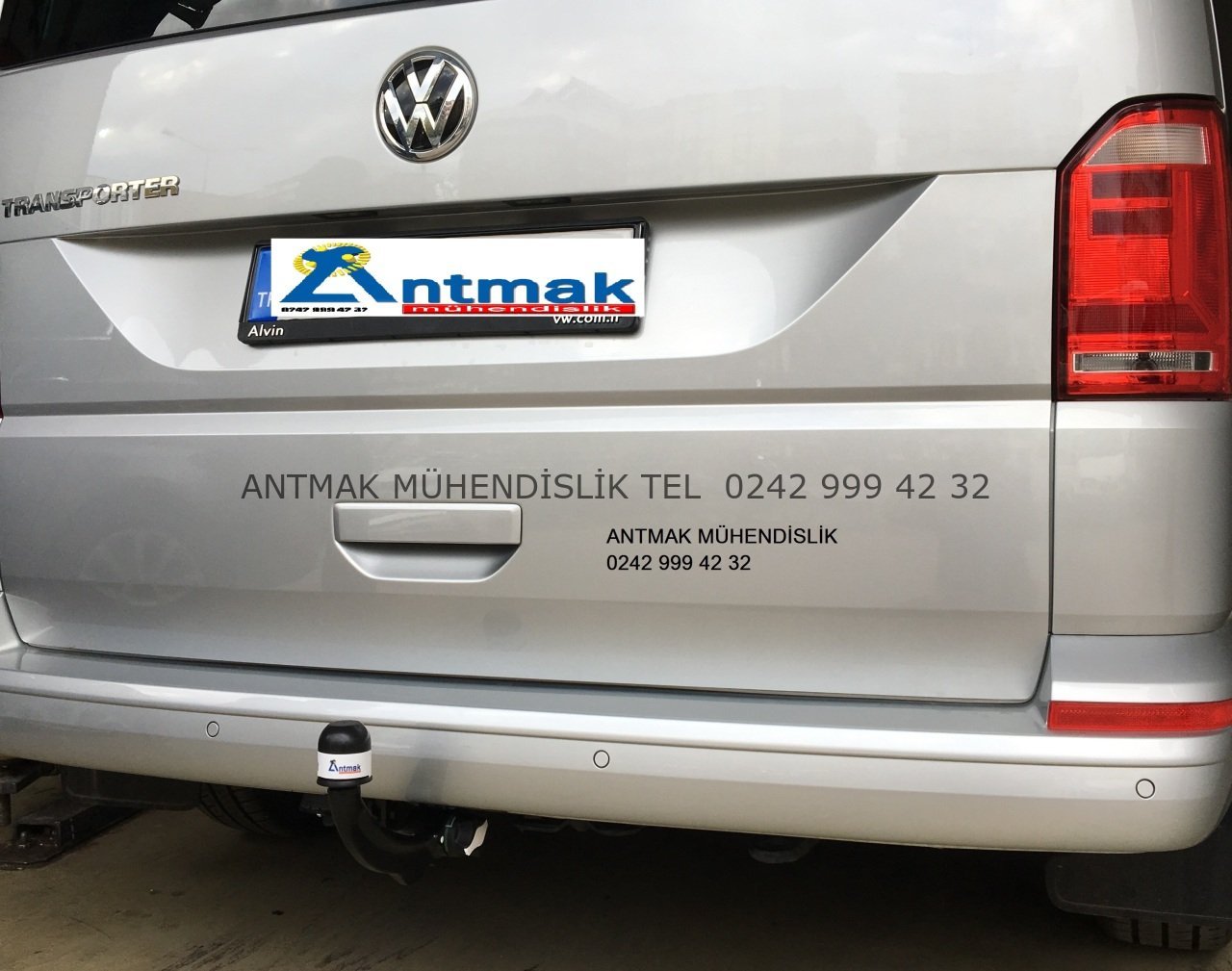 VW TRANSPORTER T5 ,CARAVELLA 2003 MODEL YILI ÜZERİ (MİNİBUS /VAN İÇİN ) ORİS ANAHTARLI SÖKMELİ TAKMALI ÇEKİ DEMİRİ