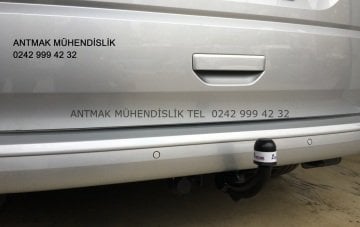 VW TRANSPORTER T5 ,CARAVELLA 2003 MODEL YILI ÜZERİ (MİNİBUS /VAN İÇİN ) ORİS ANAHTARLI SÖKMELİ TAKMALI ÇEKİ DEMİRİ