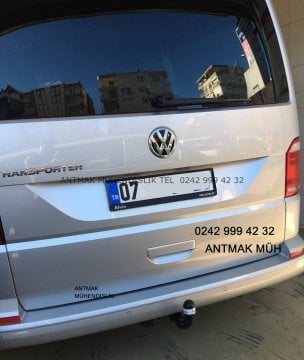 VW TRANSPORTER T5 ,CARAVELLA 2003 MODEL YILI ÜZERİ (MİNİBUS /VAN İÇİN ) ORİS ANAHTARLI SÖKMELİ TAKMALI ÇEKİ DEMİRİ