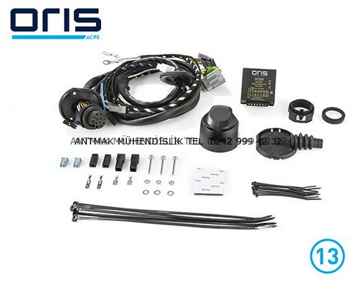 VOLKSWAGEN CADDY ( 2004-2012 ), PASSAT ( 2005-2012 ), GOLF ( 2003-2012 ), JETTA ( 2005-2012 ), TİGUAN ( 2007-2012 ), TOURAN 2011 MODEL ÜSTÜ 7 PİNLİ ORİJİNAL ELEKTRİK TESİSATI