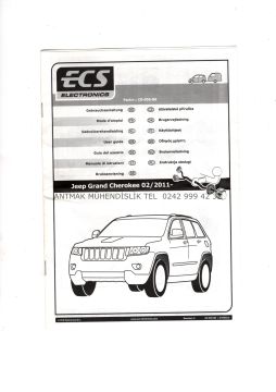 JEEP GRAND CHEROKEE IV ( WK, WK2 ) 2011 MODEL ÜSTÜ 7 PİNLİ ORİJİNAL ELEKTRİK TESİSATI