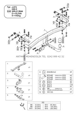FİAT 500X 2014 MODEL ÜSTÜ STEINHOF ÇEKİ DEMİRİ