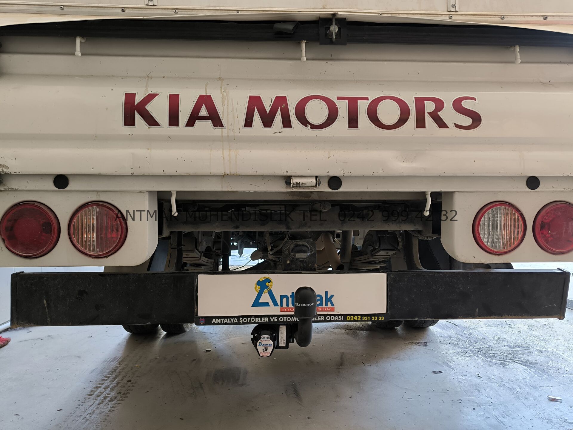 KIA K-2500 2004 MODEL YILI ÜZERİ STEINHOF ÇEKİ DEMİRİ