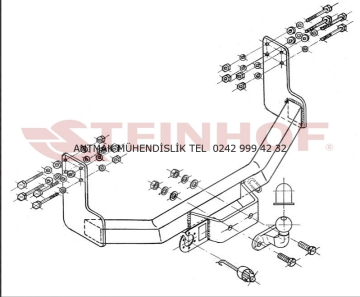 MERCEDES SPRİNTER 1995-2006 MODEL YILLARI ARASI ÇEKİ DEMİRİ