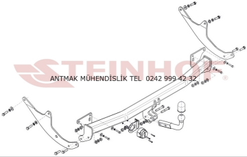 RENAULT KANGOO III - RENAULT KANGOO III E-TECH ( EV ) - MERCEDES CİTAN II 2021 MODEL ÜSTÜ ÇEKİ DEMİRİ