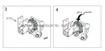 AMERİKAN ÇEKİ DEMİRİ BOŞLUK VE TİTREŞİM ÖNLİYİCİ SABİTLEME KELEPÇESİ (2 İNÇ / 50 MM)